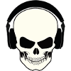 skull and helmet