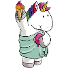 Freiheits Einhorn Comic