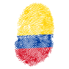 Colombia Shirt · Flag · DNA · fingerprint