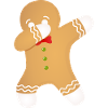 Christmas Ginger Bread - Dabbing Dab Dance Gift