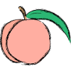 peach peach veggie vegetables fruits17