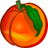peach peach veggie vegetables fruits2