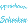 Schecken Pferde Shirt-Glitzer