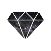 Diamant dans l'espace