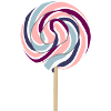 Pastel Lolli with stem