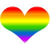 Rainbow Heart Rainbow