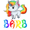 Einhorn Barb