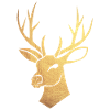 Goldener Hirsch