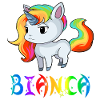 Unicorn Bianca