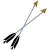 archery arrows by patjila