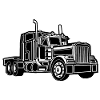 Truck / Truck 03_black white