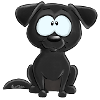 Schwarzer Labrador