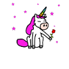 fleur licorne