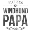 Stolzer Windhund Papa