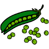 peas peas halloween vegetables vegetables22