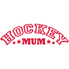 Hockey Mum (arched text)