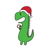 Dinosaur Christmas Shirt