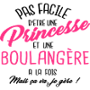 Princesse et boulangère
