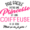 Princesse et coiffeuse