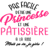 Princesse et pâtissiere