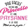 Princesse et paysanne