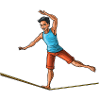 Slackliner - slackline lover