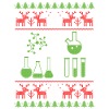 scientist chemistry ugly christmas jumper