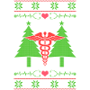 Nursing nurse Ugly Christmas