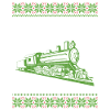 Train Railway Ugly Christmas Jumper