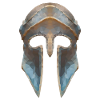 Gladiatorenhelm Low-Polygon-Effekt