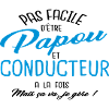 Papou et conducteur
