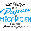 Papou et mécanicien