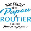 Papou et routier