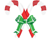 Christmas candy canes