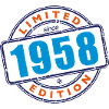 LIMITED EDITION SINCE 1958