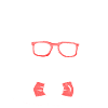 Hipster zebra