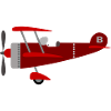 Plane red