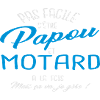 Papou et motard