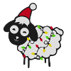 Christmas sheep