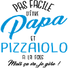 Papa et pizzaiolo