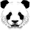 Geometrischer Panda