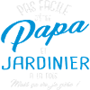 Papa et jardinier