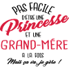 Princesse et grand-mère