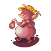 Mole underground