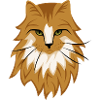 Braune Katze