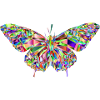 Butterfly mosaic
