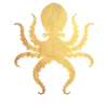 gold octopus