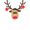 Reindeer Merry Christmas Christmas Gift