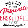 Princesse et basketball