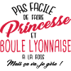 Princesse et boule lyonnaise